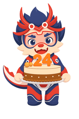 Mascot Mừng Sinh Nhật