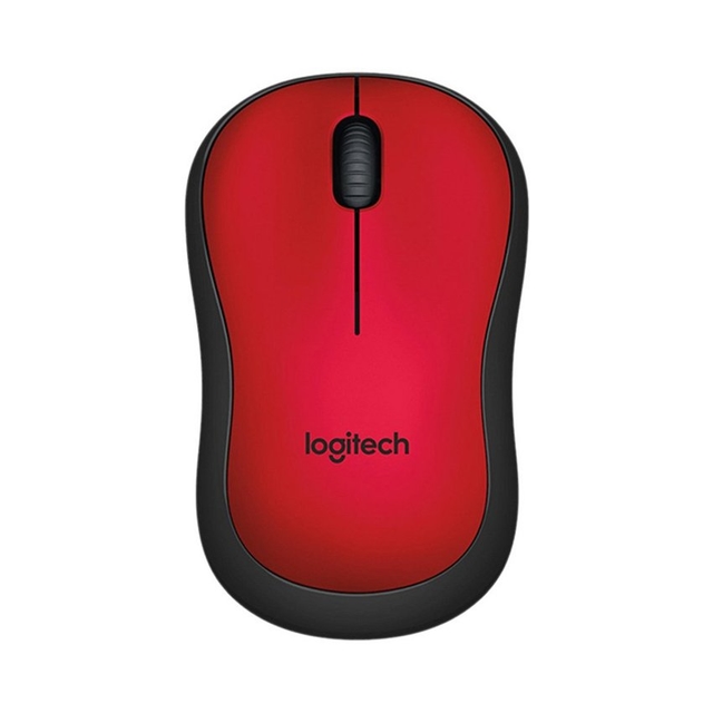 Chuột không dây Logitech M221 đỏ  (910-004884) (USB)