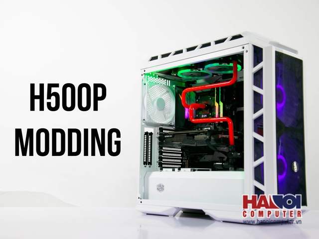 Trọn bộ tản nhiệt nước PC Cooler Master H500P  (Lắp ráp theo yêu cầu)