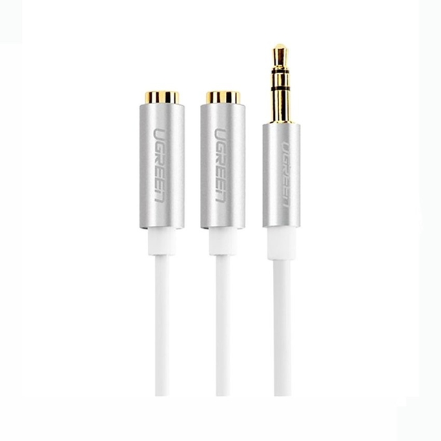 Cáp chia Audio 1 Ra 2-3.5m Ugreen 10780, 20cm