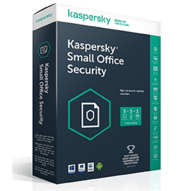Kaspersky Small Office Sercurity 1 Server+5PC/1Năm