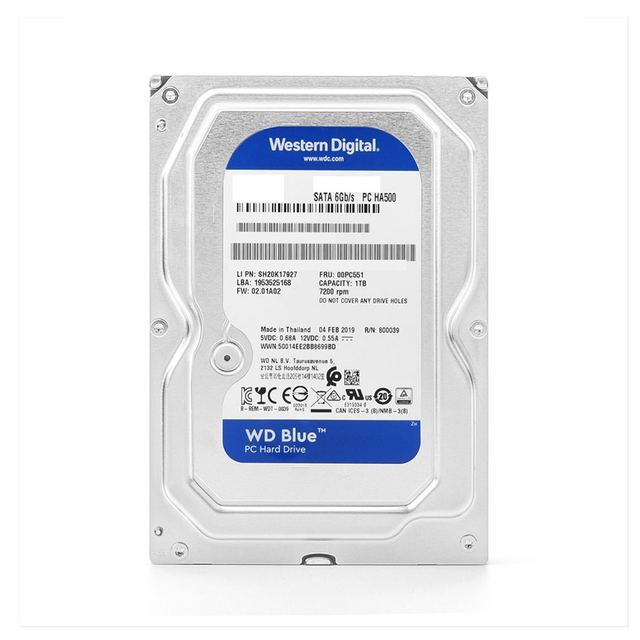 Ổ cứng HDD Laptop WD 2TB Blue 2.5 inch, 5400RPM, SATA, 128MB Cache (WD20SPZX)