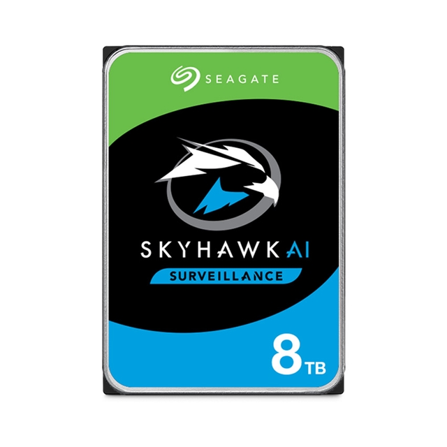 Ổ Cứng HDD SEAGATE SkyHawk AI 8TB 3.5 inch, 7200R, SATA III, 256MB Cache (ST8000VE001)