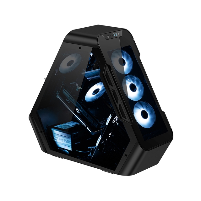 Vỏ case Jonsbo TR03-G Black (Mid Tower/Màu Đen)