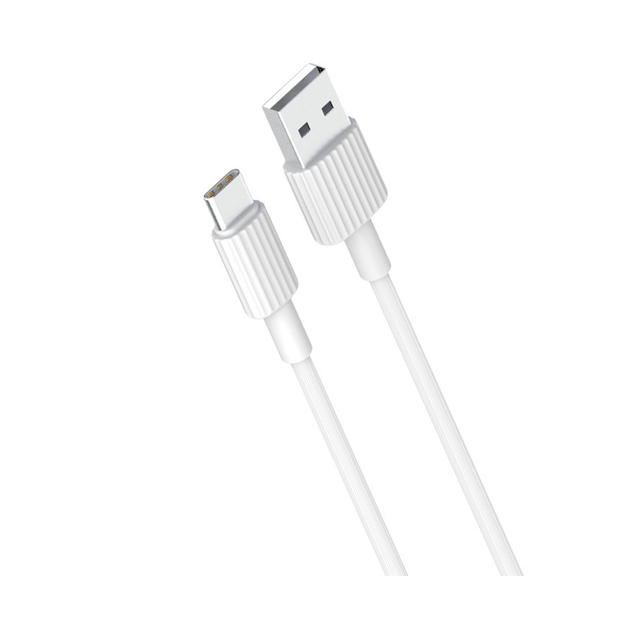 CÁP SẠC ĐA NĂNG AKUS D888 PRO DÀI 1M - MÀU TRẮNG - USB TO TYPE C
