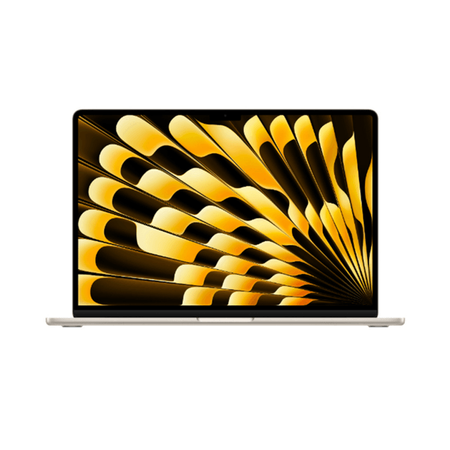 Laptop Apple Macbook Air 15 (MQKU3SA/A) (Apple M2/8C CPU/10C GPU/8GB/256GB SSD/15.3 inch/TRẮNG) (STARLIGHT) (2023)