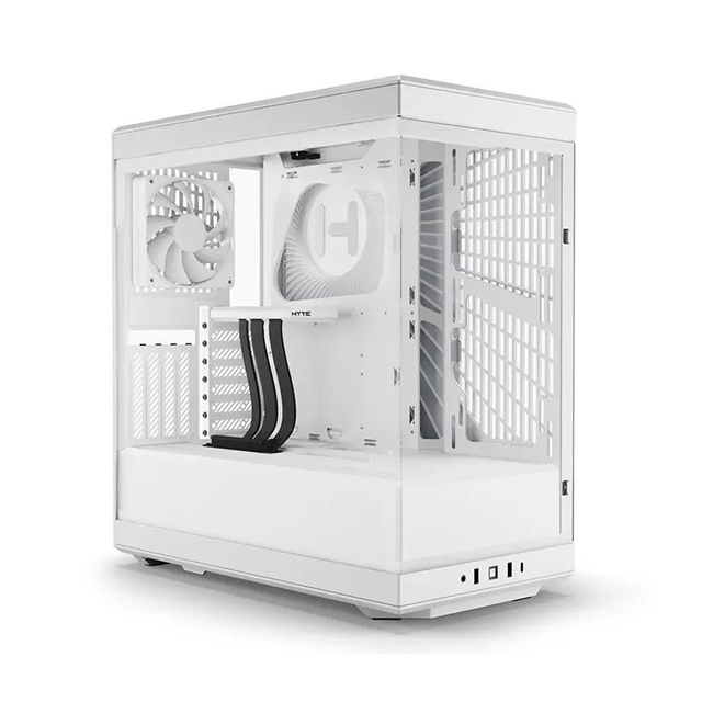 Vỏ case HYTE Y40 White-White (ATX/Mid Tower/Màu Trắng)