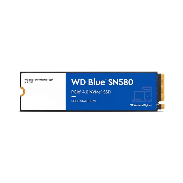 Ổ Cứng SSD WD SN580 Blue 250GB – M.2 2280 PCIe Gen4 x4 (Đọc 4000MB/s - Ghi 2000MB/s) - (WDS250G3B0E)