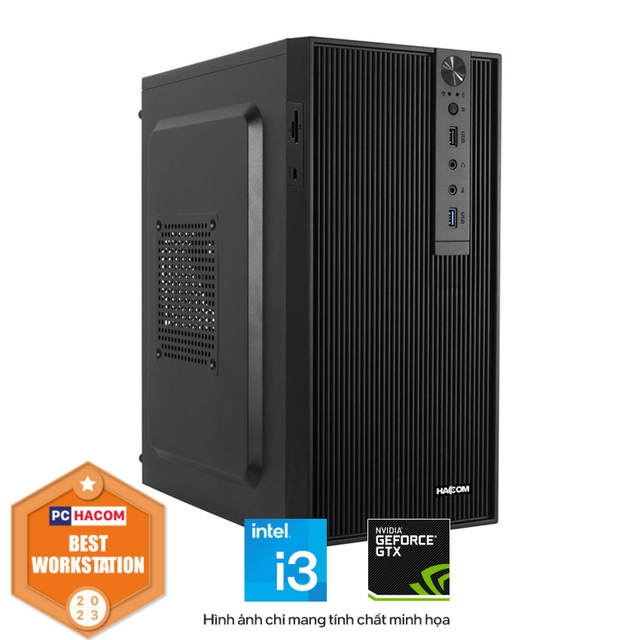 PC HACOM Designer D139 (i3-10105F/H510/8GB RAM/256GB SSD/GTX 1650/450W)