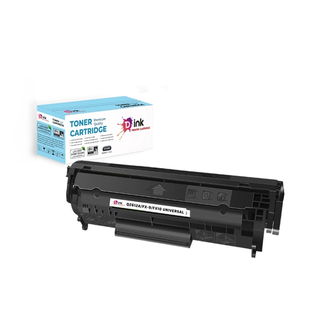 Hộp mực in TDink Q2612A/FX-9/FX10 (12A/303)- Dùng cho máy HP 1010/1012/1015/1018/1020/1022/1022N/3020/3030/3050/3052/3055/M1005, Canon  FAX-L100/L120/L75 /I-Sensys MF4110/4120/4140/4150/MF4150/4270/4680/4690/MF6570/MF4100/2900