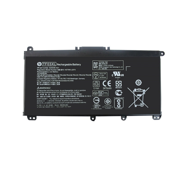 Pin Laptop HP HW03XL