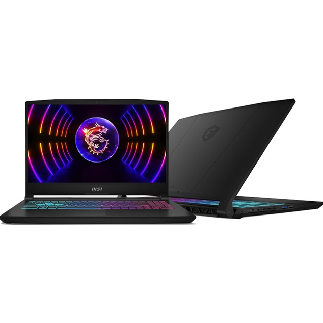 Laptop MSI Gaming Katana A15 AI (B8VE-402VN) (R7 8845H/16GB/512GB SSD/RTX4050 6GB/15.6FHD 144Hz/Win11/Đen) (2024) 