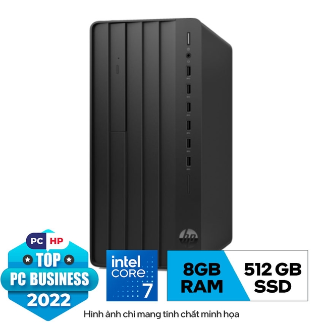 PC HP 280 Pro Tower G9 (  i7-12700/8GB RAM/512GB SSD/WL+BT/K+M/Win11) ( 9E816PT)