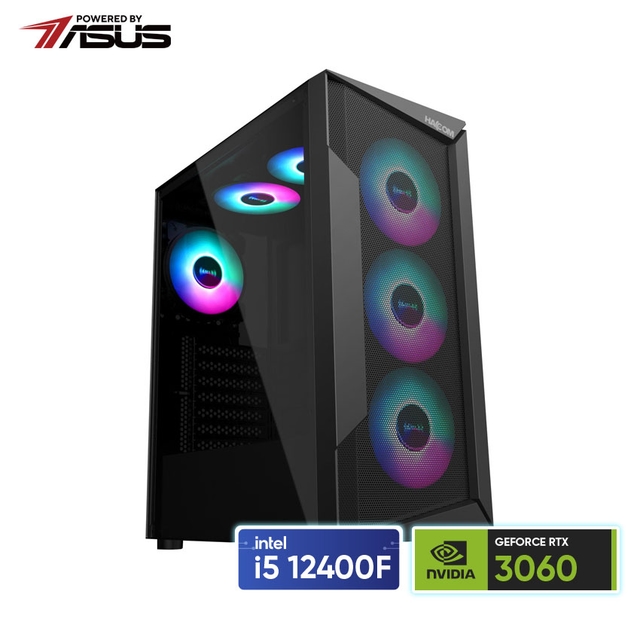 HACOM SNIPER S41  (i5 12400F/RTX3060)