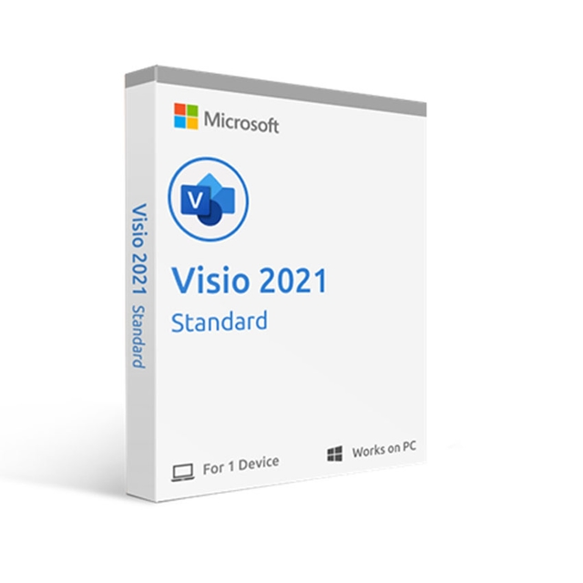 Phần mềm Microsoft Visio Standard 2021 Online (D86-05942)