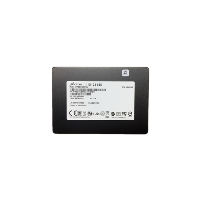 Ổ cứng SSD Micron 256GB 1100 2.5 SATA III 2.5 inch - Cũ đẹp (Tray)