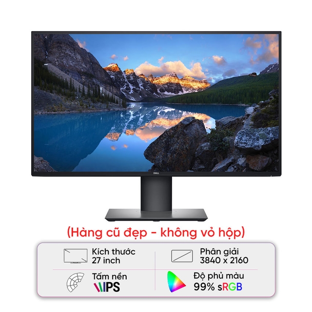 Màn hình Dell UltraSharp U2720Q (27inch/4K/IPS/60Hz/5ms) - Cũ đẹp ( Không vỏ hộp)