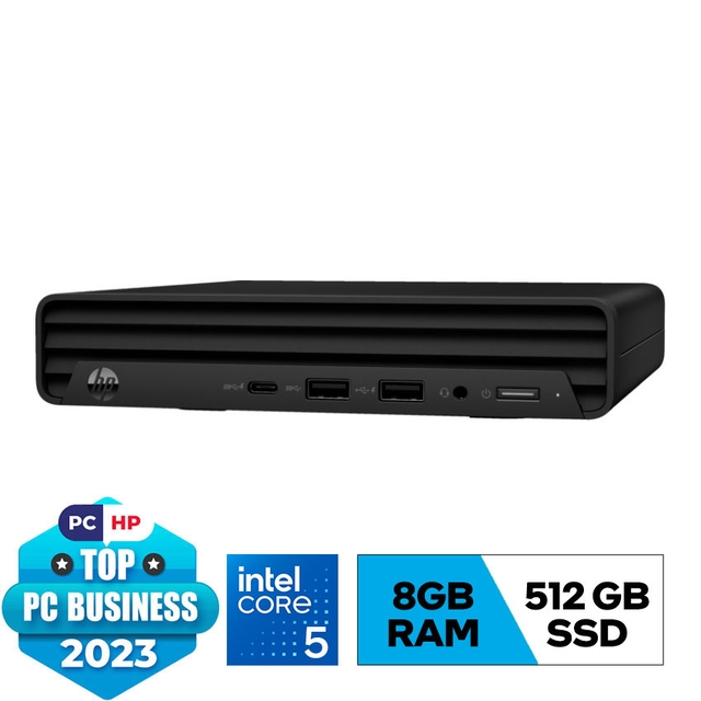 PC HP Pro Mini 400 G9 (AZ8S1PT) ( i5 14500T/ 8GB DDR5 4800/ SSD 512GB/ USB Mouse &amp; Keyboard/ W11H/ 1Y Onsite)