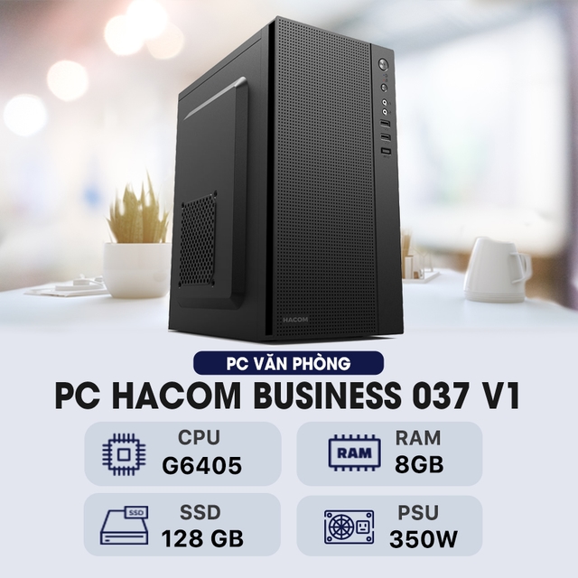 PC HACOM BUSINESS 037 V1 ( Intel G6405/8GB RAM/128GB SSD )