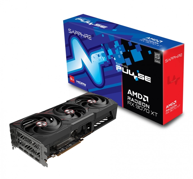 Card màn hình SAPPHIRE PULSE RX 9070 XT GAMING 16GB