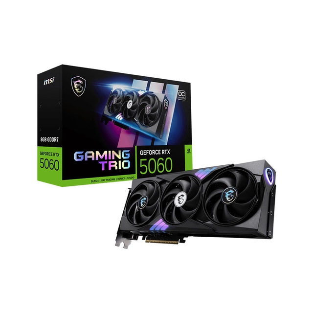 Card màn hình MSI RTX 5060 8G GAMING TRIO OC GDDR7