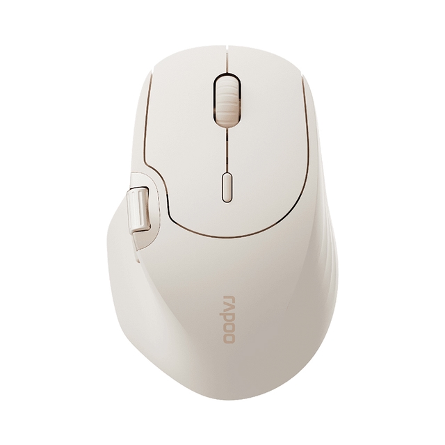 Chuột không dây Rapoo MT560 - Màu Nâu Trà Sữa