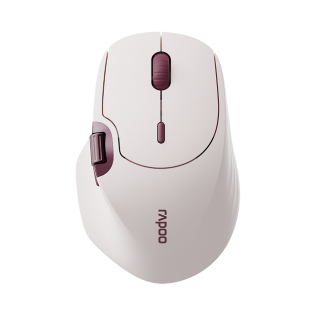 Chuột không dây Rapoo MT560 - Màu Trắng Tím
