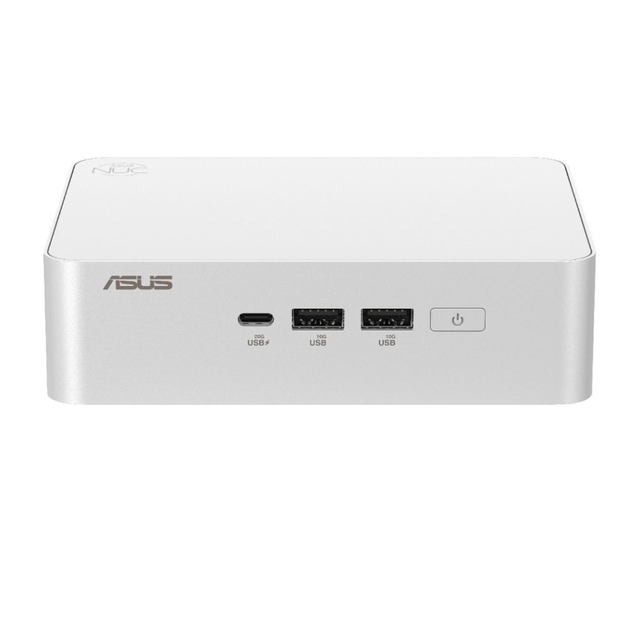 Bô Mini  PC Asus NUC 15 PRO (RNUC15CRSU500000I) Tall/ U5- 225H/2xDDR5-6400/2xNVMe/ 2x HDMI 2.1/2x Thunderbolt/ VESA MOUNT/ WHITE