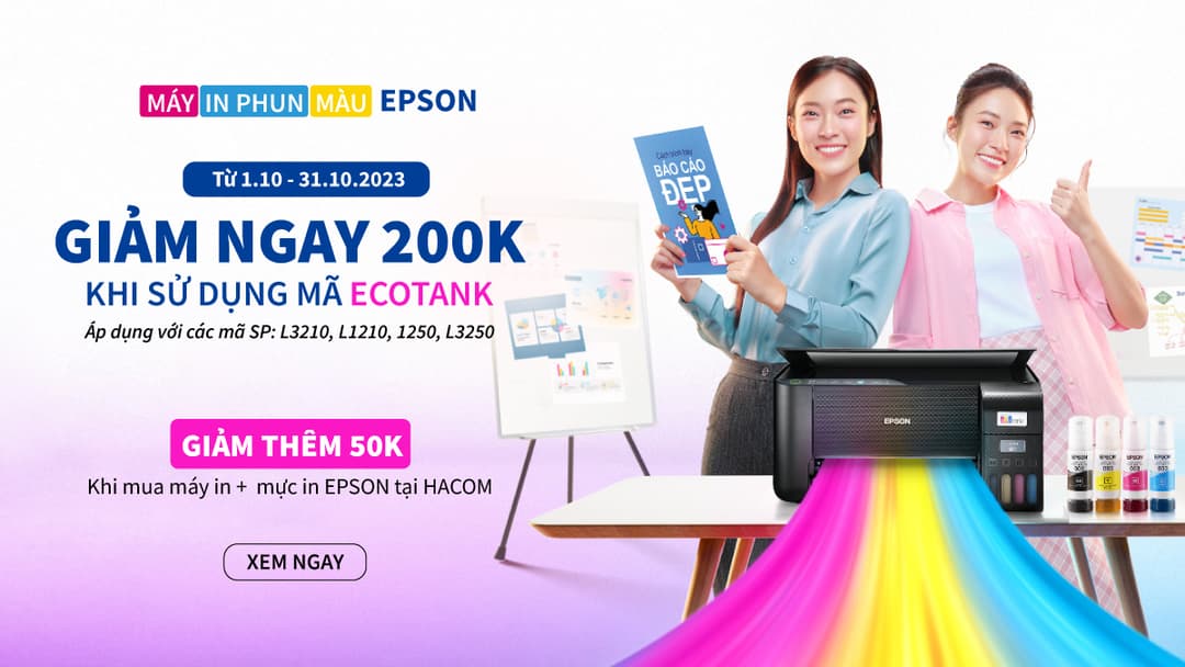 Giảm ngay 300k khi sử dụng mã ECOTANK