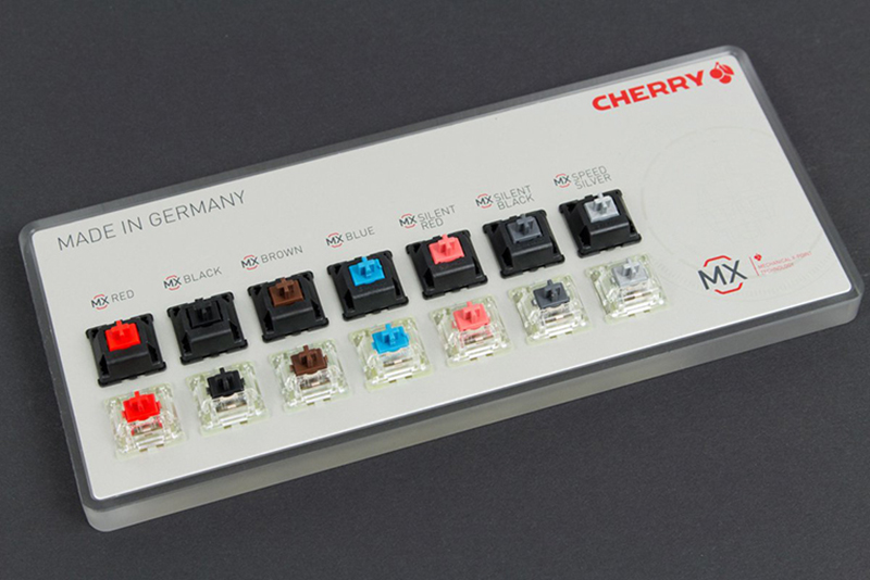 Bàn phím cơ cherry switch là gì? Các loại cherry switch phổ biến nhất