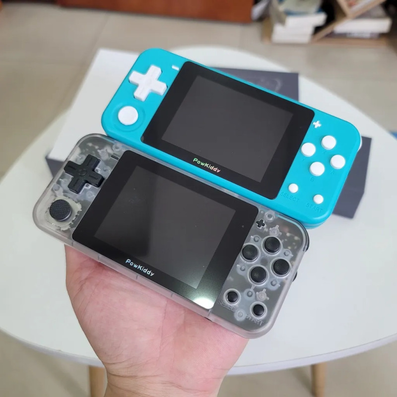 Review máy chơi game cầm tay Powkiddy Q90 chiến mọi loại game