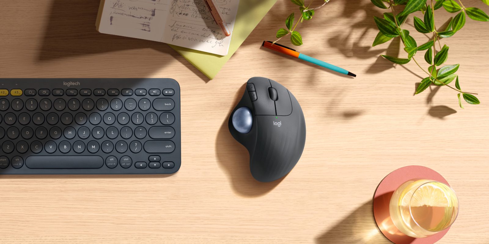 LOGITECH TRÌNH LÀNG CHUỘT CÔNG THÁI HỌC CÓ BI LĂN MỚI, HỖ TRỢ BLUETOOTH, GIÁ 50 USD