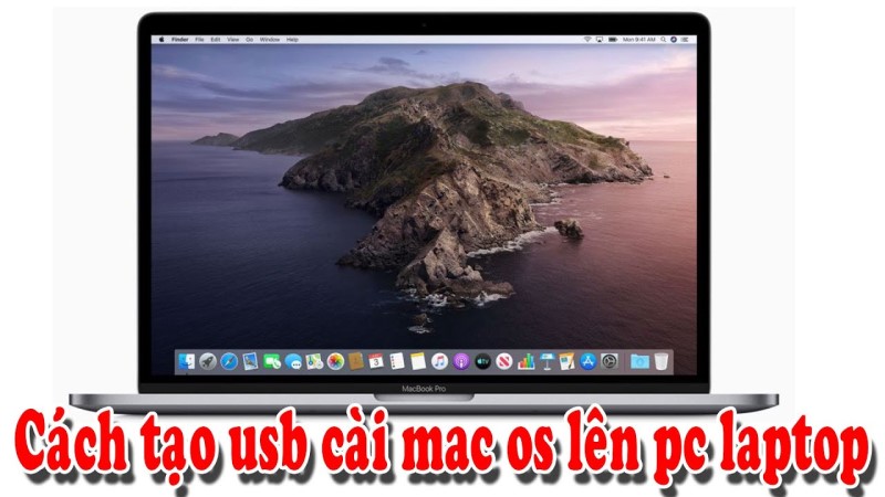 Tạo USB cài Mac OS trực tiếp trên hệ điều hành Windows