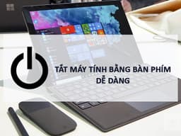 Cách tắt máy tính bằng bàn phím trên Windows, MAC trong 1 nốt nhạc