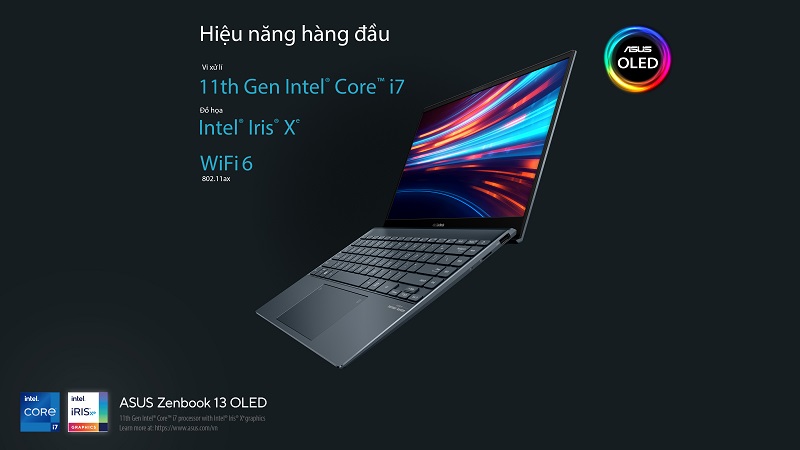 Zenbook 13 OLED UX325: Tuyệt Phẩm Màn Hình Cho Trải Nghiệm Thị Giác Đỉnh Cao