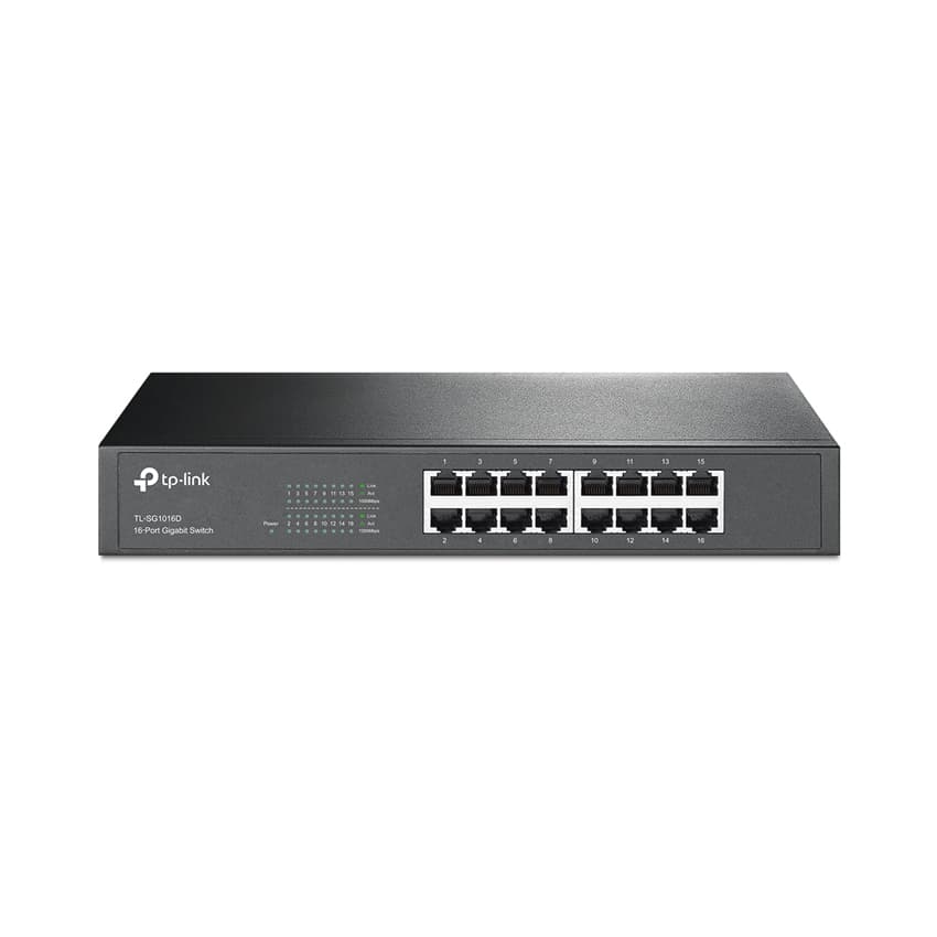Switch TP-Link TL-SG1016D (16P 10/100/1000Mbps - Vỏ kim loại)