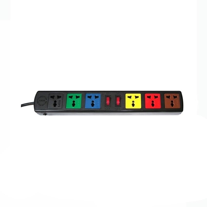 Ổ cắm Lioa 6 Chấu Đa Năng 3m - 6D32N