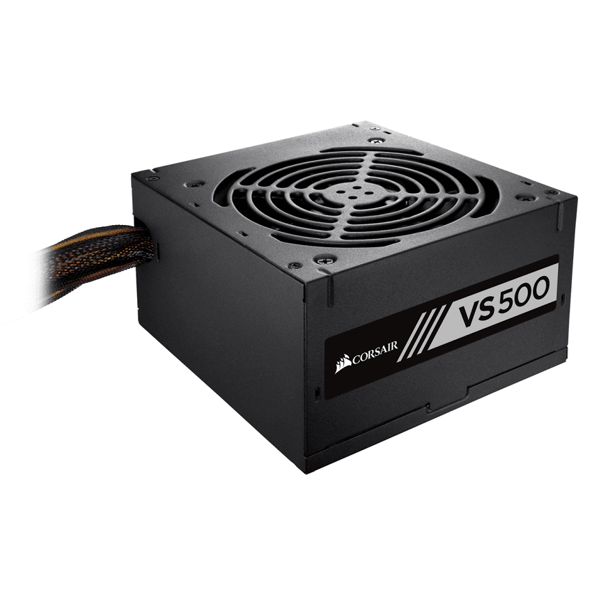 Nguồn Corsair Series VS 500W (80 Plus  White/Màu Đen)
