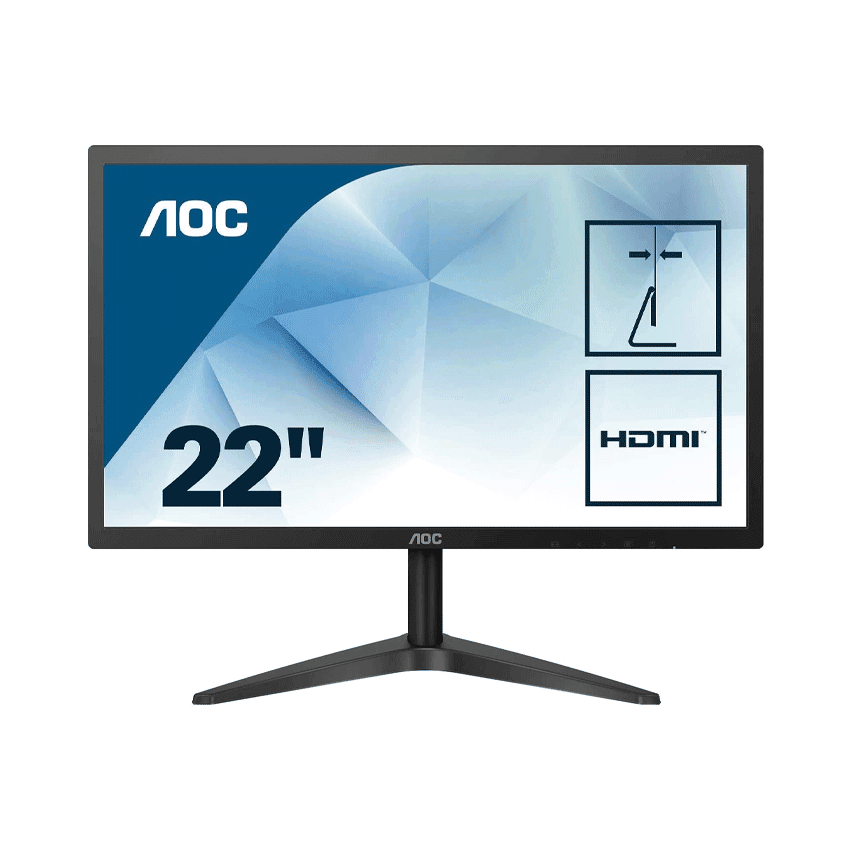 Màn hình AOC 22B1HS/74 (21.5 inch/FHD/IPS/60Hz/5ms/250 nits/HDMI+VGA) 