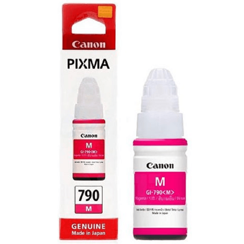 Mực in Canon GI-790 M - Màu đỏ - Dùng cho máy in Canon G1000, G2000, G3000, G1010, G2010, G3010