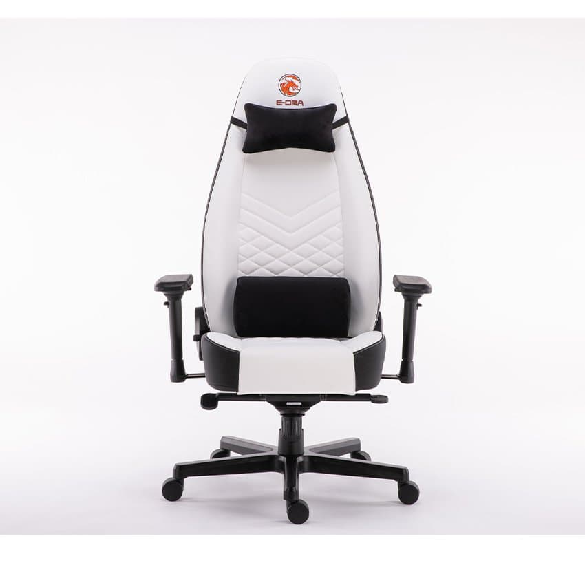Ghế chơi game Bigboss EGC2021 Lux màu trắng - E-Dra