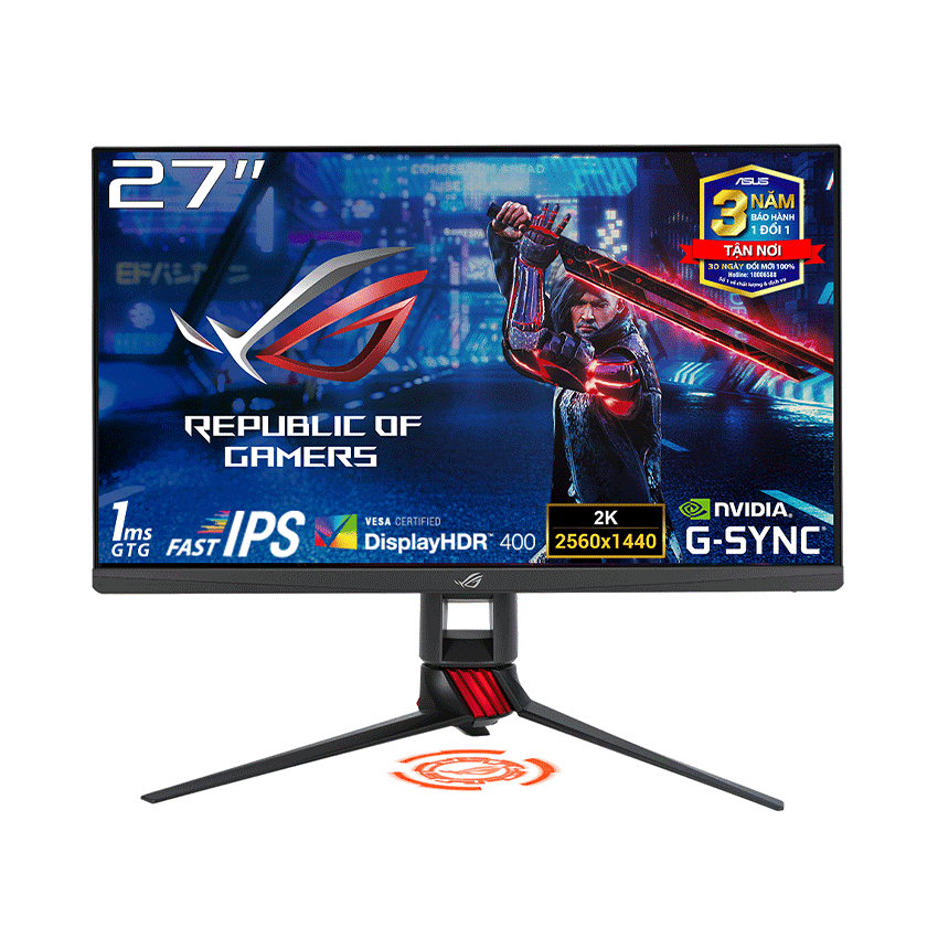 Màn hình Gaming ASUS ROG Strix XG279Q (27inch/QHD/IPS/170Hz/1ms)