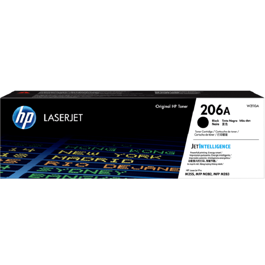 Hộp mực in HP 206A Black Original LaserJet - Màu đen  - Dùng cho máy in HP MFP M183/ M255nw/ M255dw.