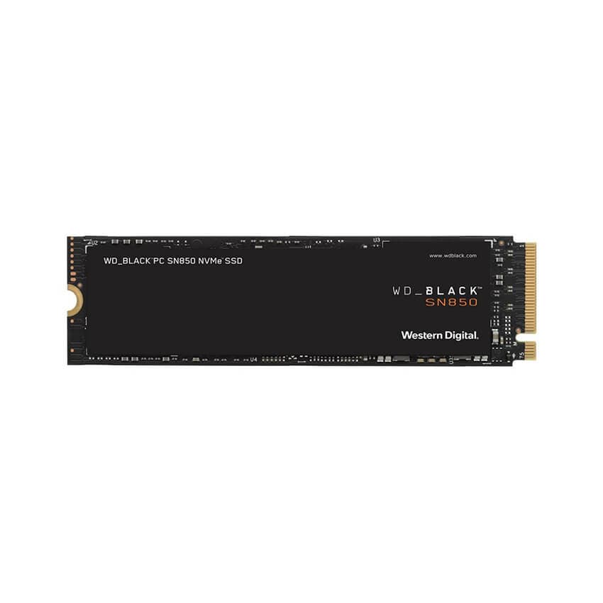 Ổ cứng SSD WD SN850 Black 1TB M.2 2280 PCIe NVMe 4x4 (Đọc 7000MB/s - Ghi 5300MB/s)-(WDS100T1X0E)