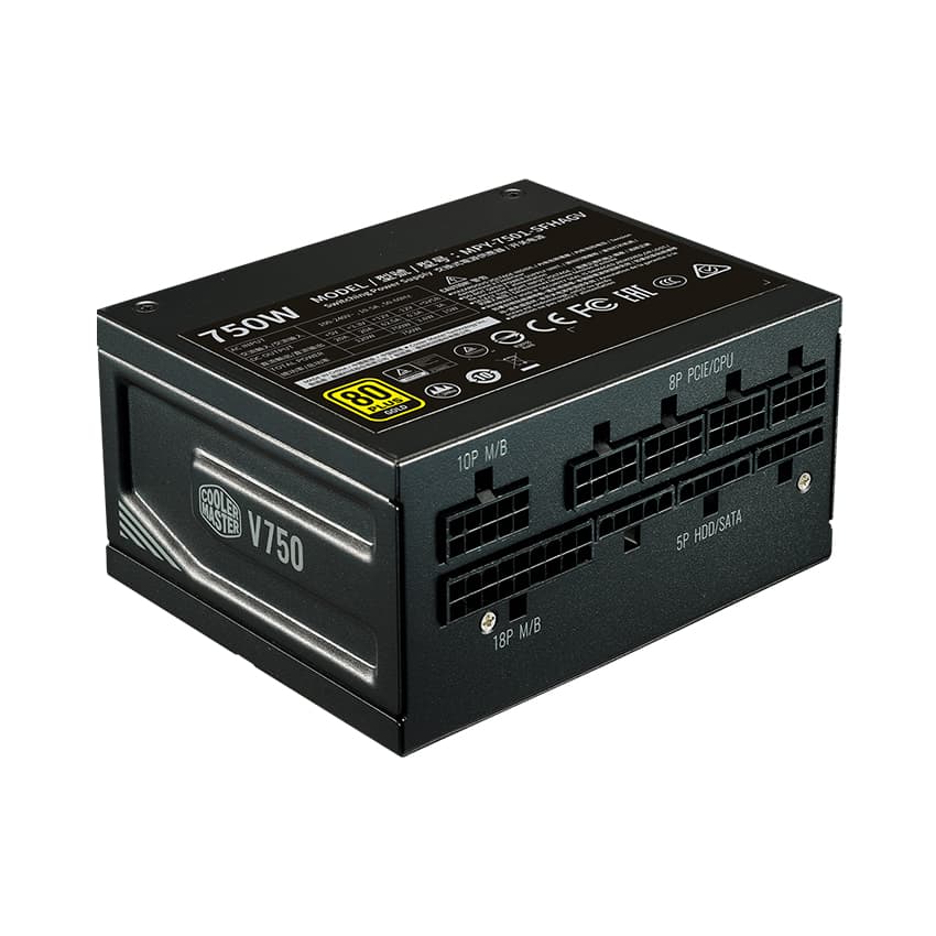 Nguồn máy tính Cooler Master 750W V SFX Gold   (80 Plus Gold/Màu Đen) 