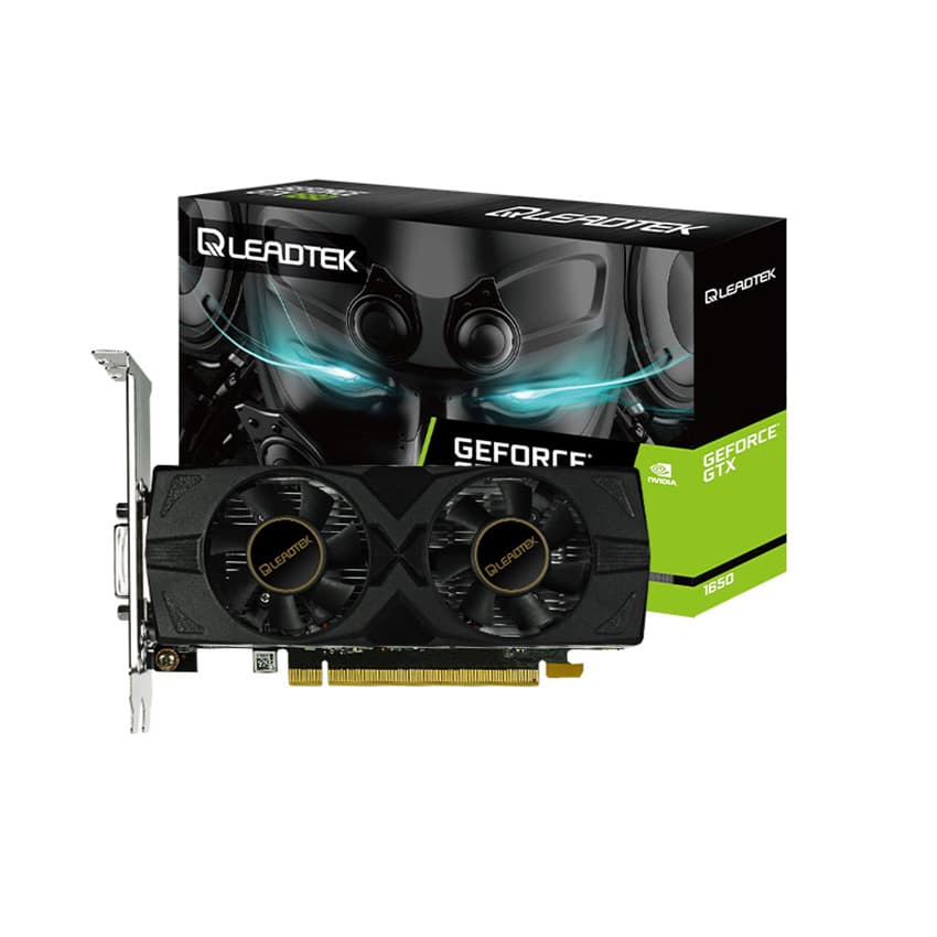 Card màn hình LEADTEK GTX 1650 D6 LP (4GB GDDR6, 128-bit, DVI+HDMI+DP)