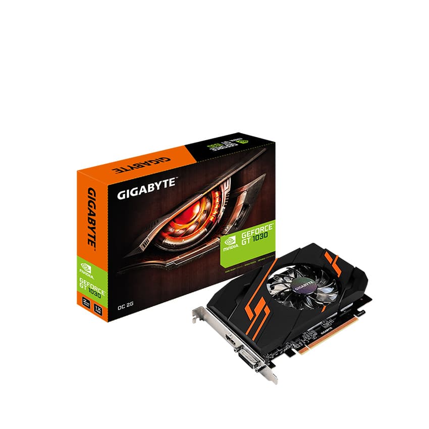 Card màn hình Gigabyte GT 1030 OC-2GI (2GB GDDR5, 64-bit, DVI+HDMI)