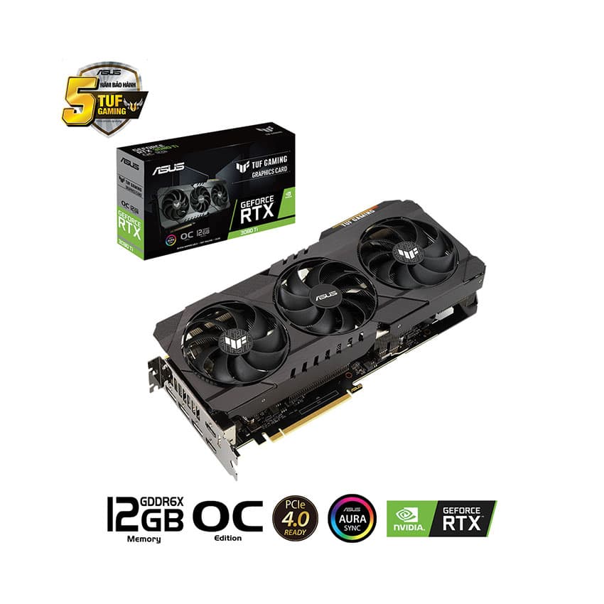 Card màn hình Asus TUF RTX 3080 Ti-O12G-GAMING