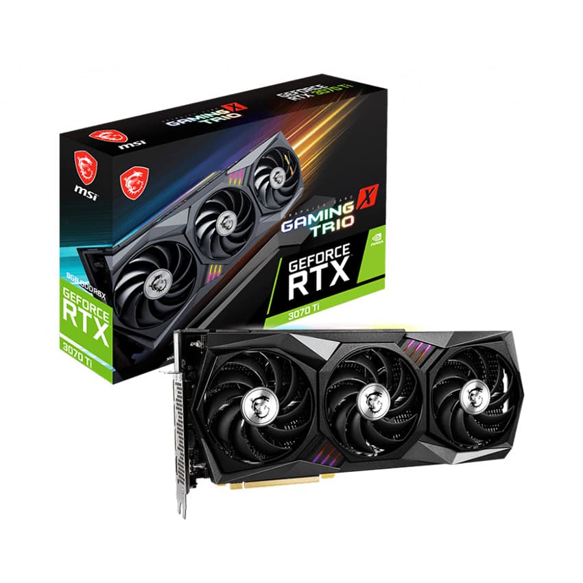 Card màn hình MSI RTX 3070 Ti GAMING X TRIO 8G