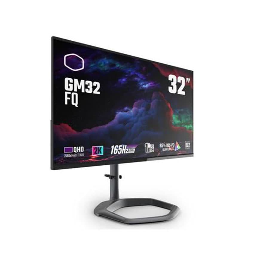 Màn hình Cooler Master GM32-FQSA (31.5inch/QHD/IPS/165Hz/1ms//Loa/USB TypeC)